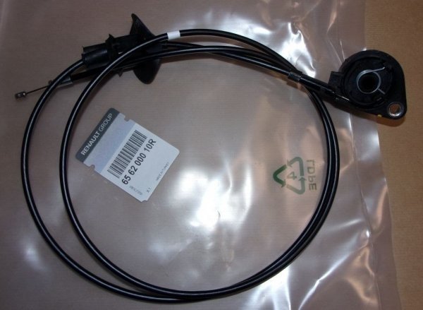 Câble de capot d'origine pour Renault Master III, 656200010R, 6562000Q0D