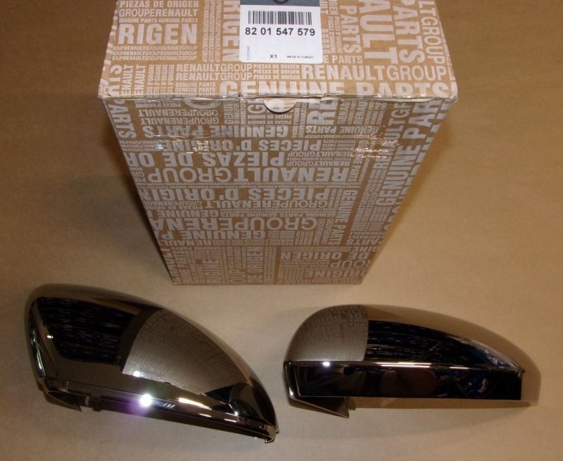 Original  Boîtier de rétroviseur Renault Clio Vchrom , 8201547579