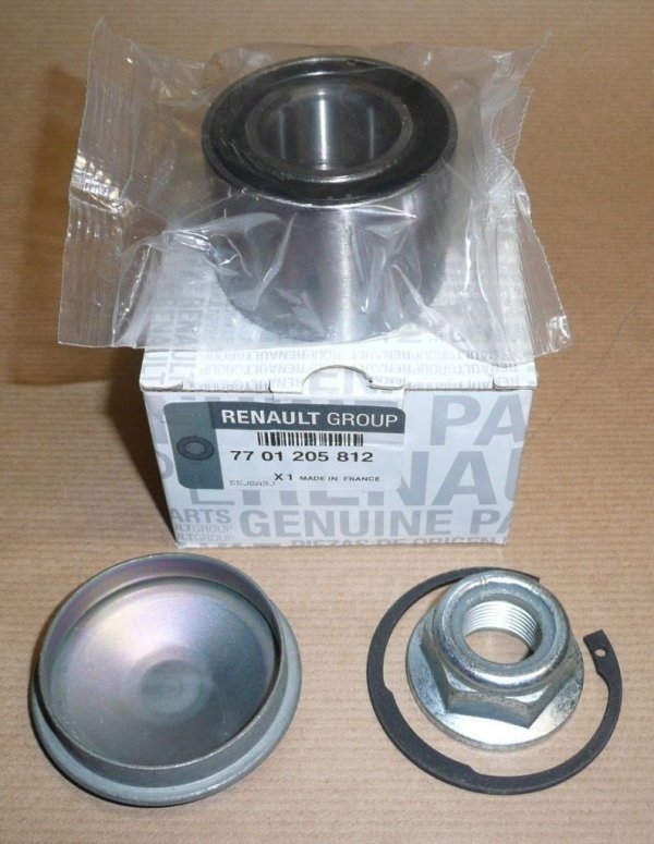 Kit de réparation de roulement de roue arrière Renault d'origine (Twizy avant) 25x52x37mm , 7701205812