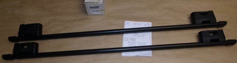 Original  Barres de toit Dacia Sandero II pour rails , 8201356709