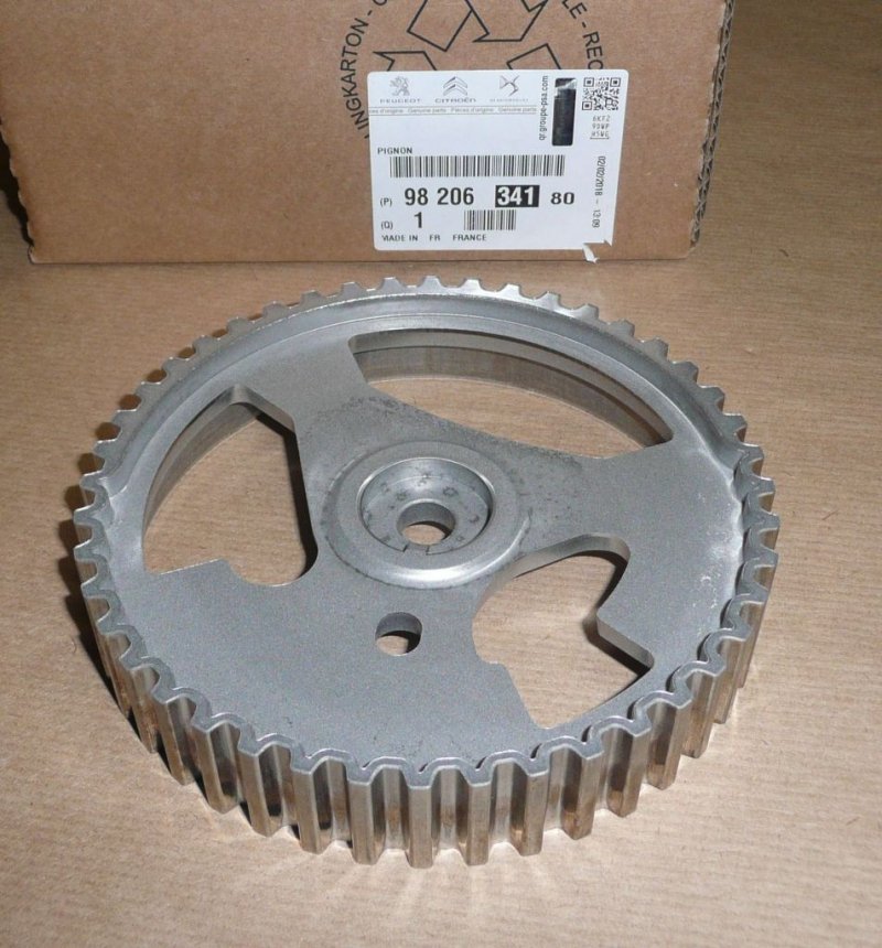 Poulie d'arbre à cames Citroën Berlingo, Citroën C3 1.6 HDI, 9820634180, 9820634180,