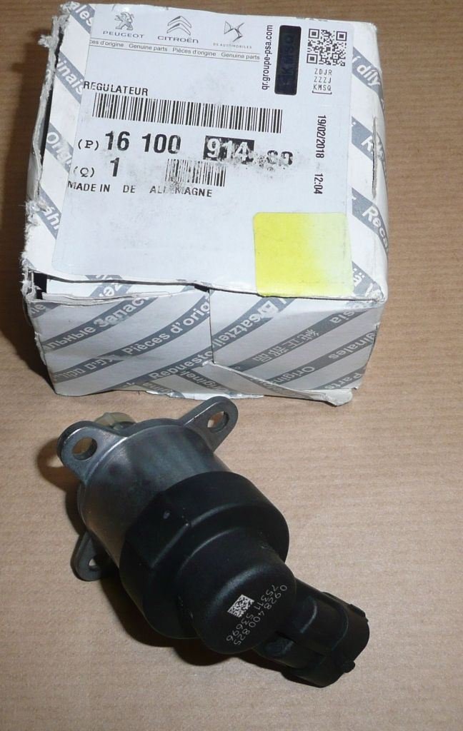 RÉGULATEUR DE PRESSION de carburant Citroën Nemo, Peugeot Bipper 1.3 HDI 2012|} ,  1610091480