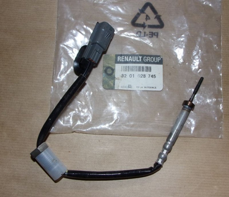 Original  Capteur de température des gaz d'échappement Renault Laguna III 1.5DCI, Renault Captur I, II, Renault Clio II, III, IV, V, Renault Express/Van, Renault Kadjar, Renault Kangoo I, II, III, Renault Latitude, Renault Mégane II, III, IV, Renault Mo