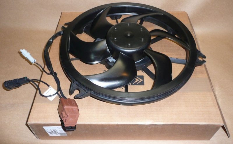 Ventilateur complet Citroën C5 II, (X7), Peugeot 407, 1253.T2, 1253T2