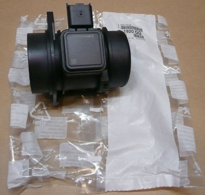 ORIGINAL Débitmètre d'air Massique CITROEN PEUGEOT 1.4 Hdi 1920GG 9647144080 5WK97004, 1920.GG