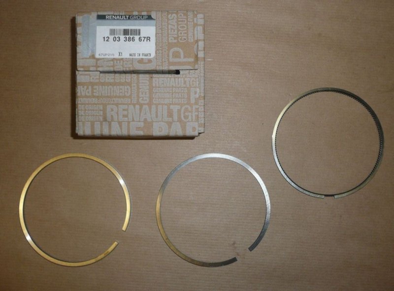 Segments de piston Renault Master III 2.3DCI, 120338667R, 