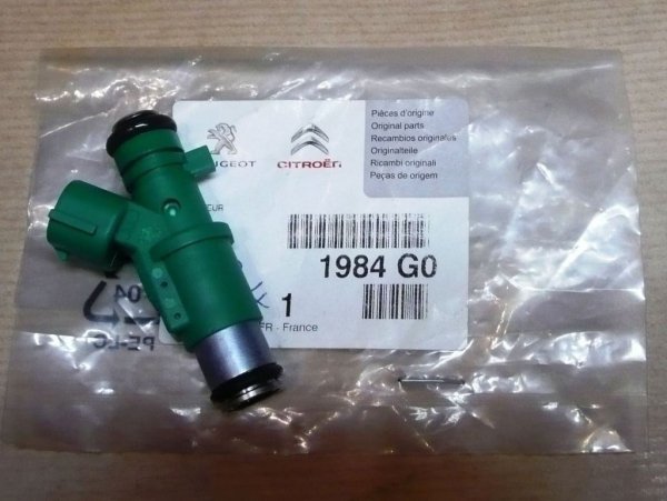 Injecteur d'origine type Valeo Citroën C2 C3 Peugeot 206 207 1.1 1.4, 1984.G0, 1984G0