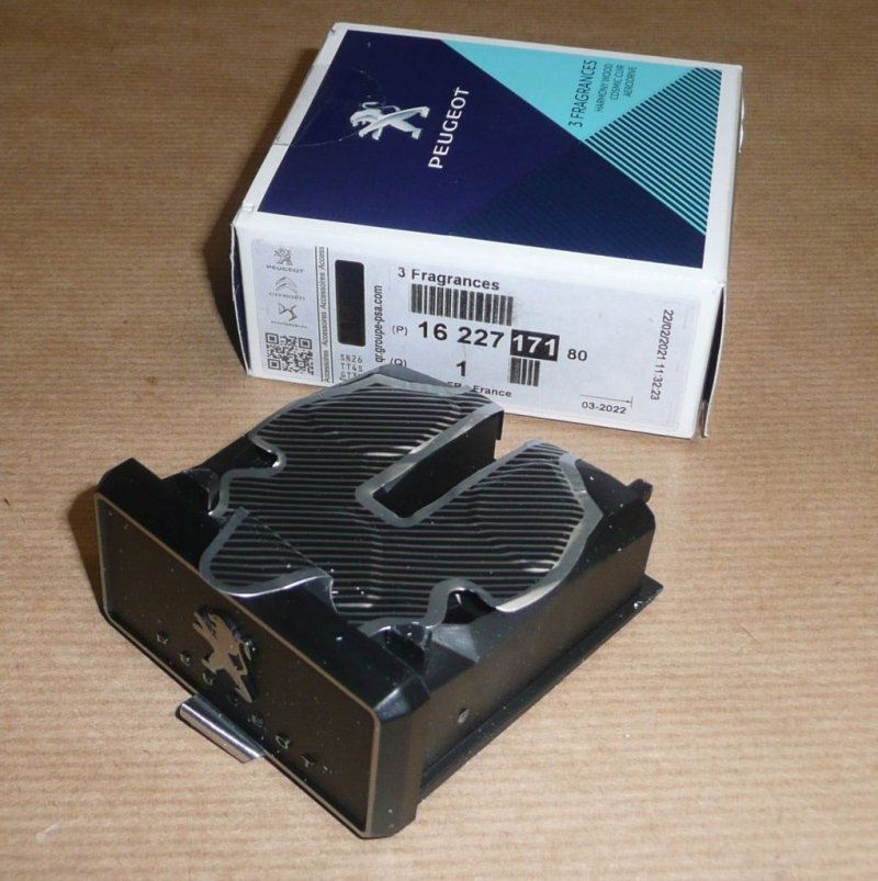 Recharge de diffuseur de parfum d'origine avec 3 senteurs pour PEUGEOT 3008 SUV 5008 2, 1622717180