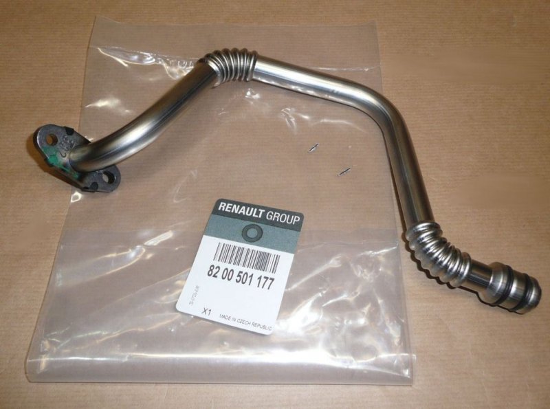 Original  Conduit de lubrification de la turbine Renault Laguna II 1.9 DCI 120 CV , 8200501177