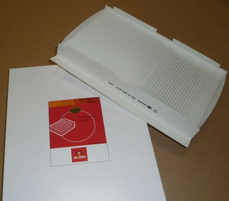 Original  Filtre d'habitacle Citroën C2, Citroën C3, Citroën C4, Citroën DS4, Peugeot 307 , 8671004573