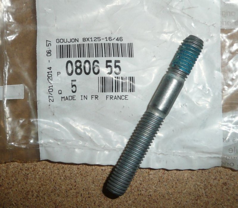 Boulon de tendeur d'alternateur Citroën C3 III, 0806.55, 080655