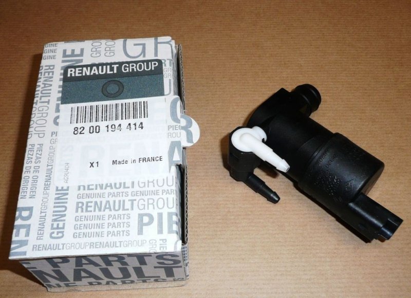 Original  Pompe de lave-glace Renault Twingo II Kangoo, Vel Satis , 8200194414