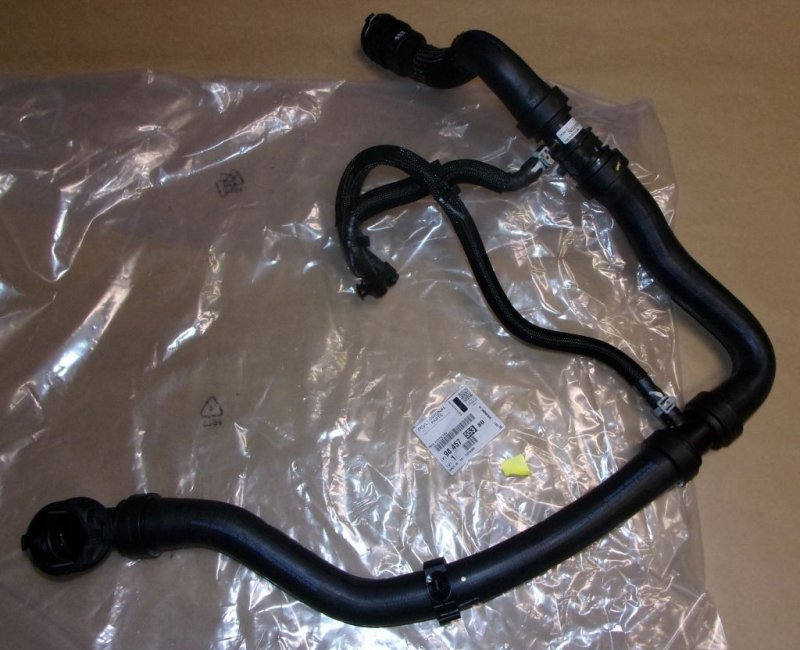 Conduite de radiateur Peugeot 3008 II, Expert IV, 9845755380, 9845755380, 