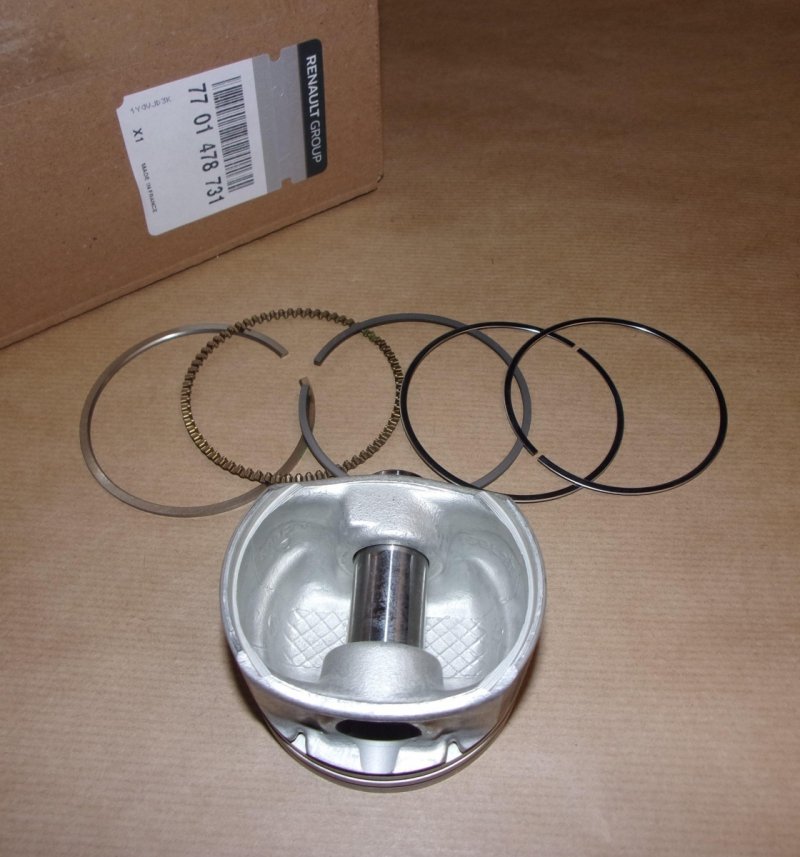 Original  Piston Renault Clio IV 1.2 16V D4F , 7701478731