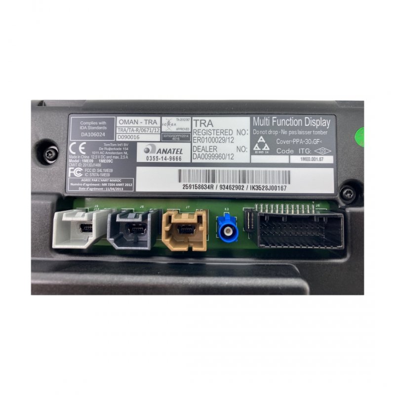 Original Écran Navi Renault Master III Trafic III Opel Movano B Vivaro B, 259158634R, 93462902