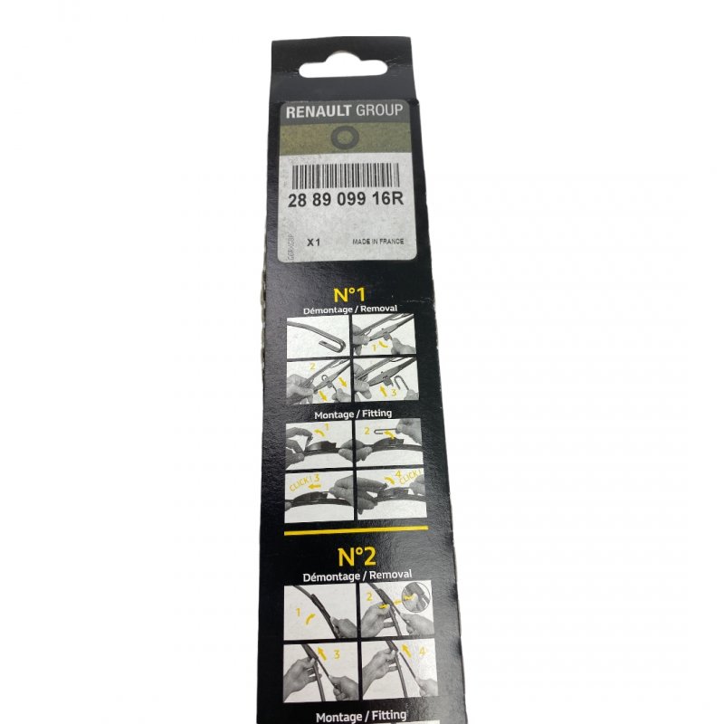 Pièce d'origine Balais d'essuie-glace 550 mm pour Renault Kangoo II 2008-2012 , 288909916R