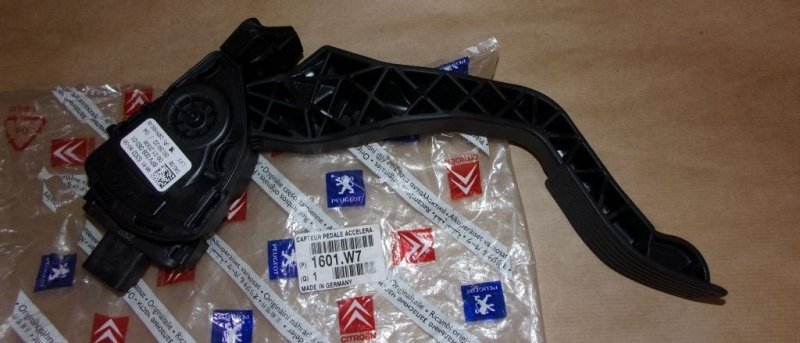 Pédale d'accélérateur Peugeot 207, 308, 1601.W7, 1601W7