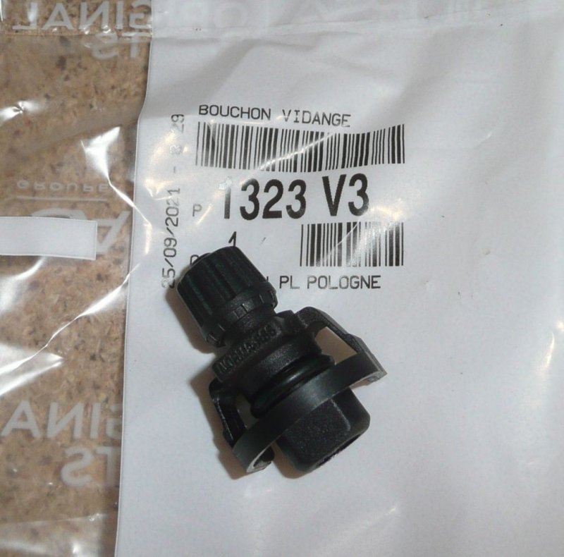 Purgeur du système de refroidissement Peugeot 5008, 3008, 1323.V3, 1323V3