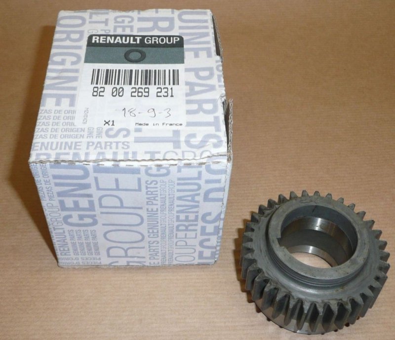 Original  Pignon de vilebrequin Renault Master II , 8200269231