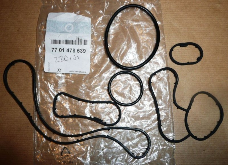 Original  Joints de radiateur d'huile Renault Master III , 7701478539