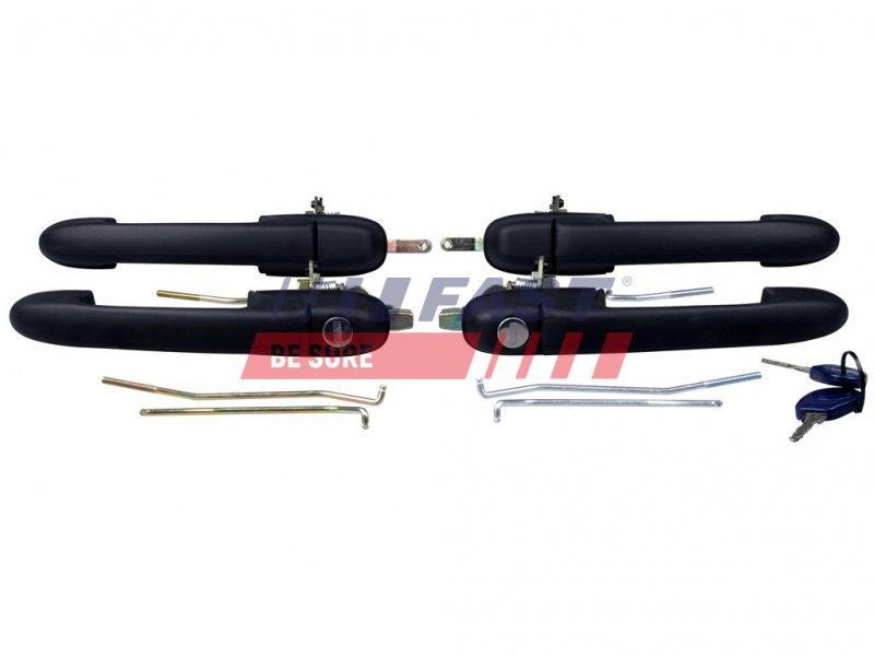 POIGNÉE EXTÉRIEURE DE PORTE FIAT BRAVA/BRAVO 95> AVANT + ARRIÈRE GAUCHE+DROITE SET