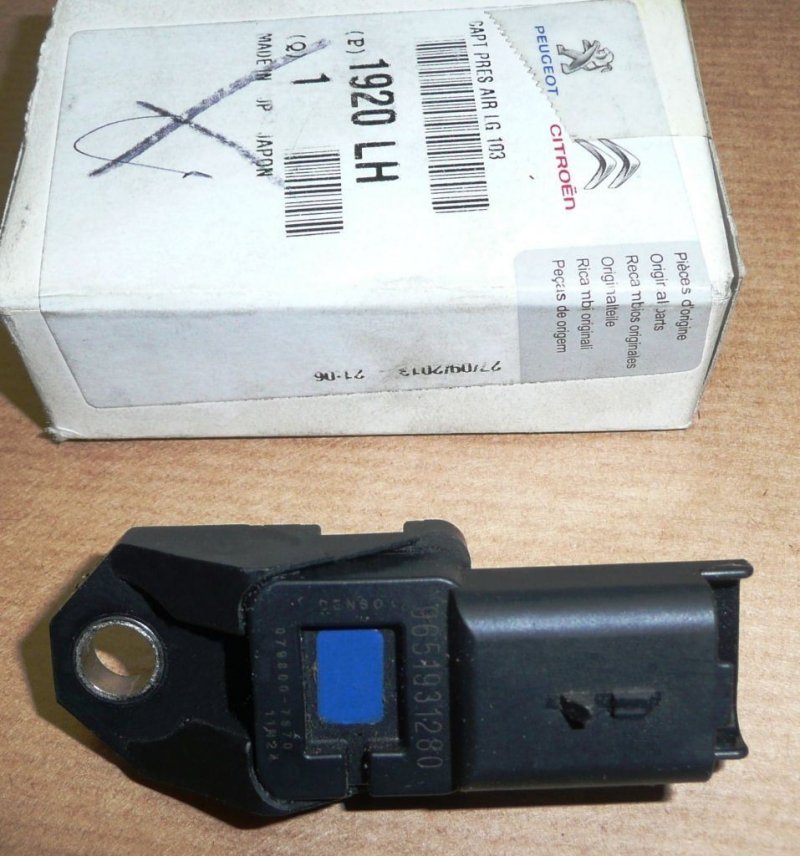 Capteur de pression de suralimentation - capteur MAP, 1920.LH, 1920LH