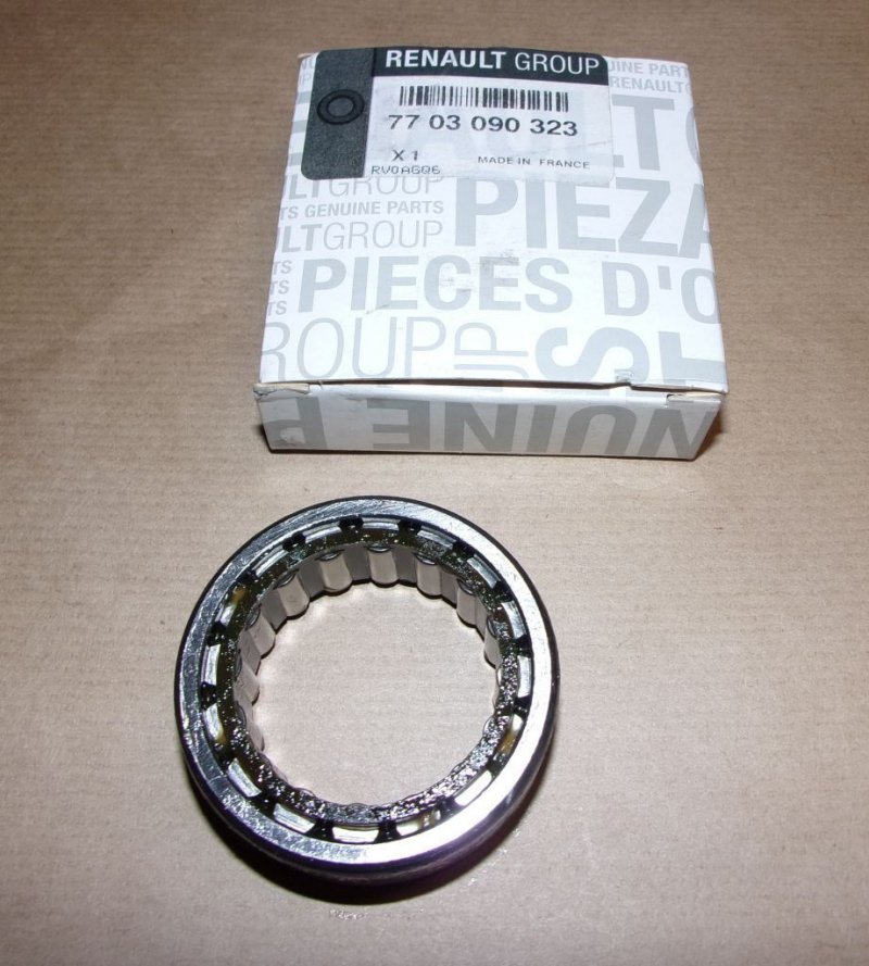 Original  Roulement de boîte de vitesses Renault Fluence JB2/3/4/5/JH3R 9,11,19,21,Clio I,II,III,IV,V,Kangoo II,Laguna I,II,Megane I,II,III,Modus,Scenic II,Twingo I,II,III,Wind,Dacia Logan I,II,III,Sandero I,II 34x51x17.50 , 7703090323