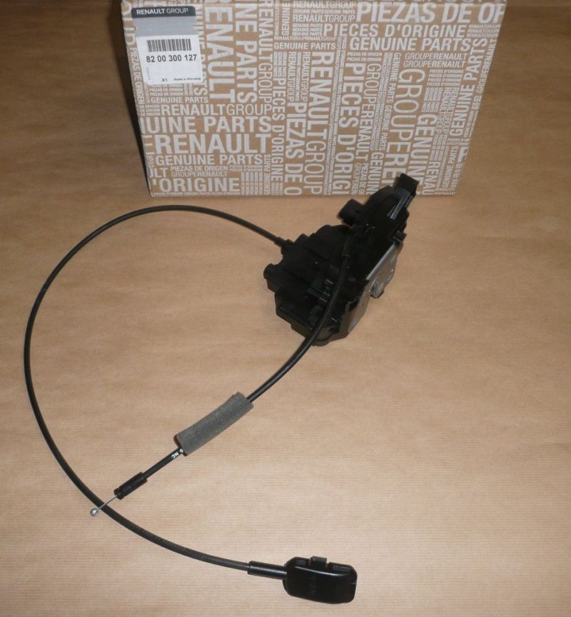 Original  Serrure de porte Renault Clio III avant droit version 3 portes , 8200300127