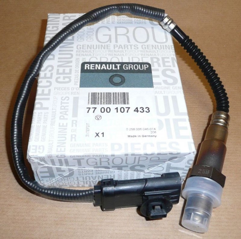 sonde lambda Renault Clio Espace Kangoo Laguna Mégane Twingo 480mm , 7700107433