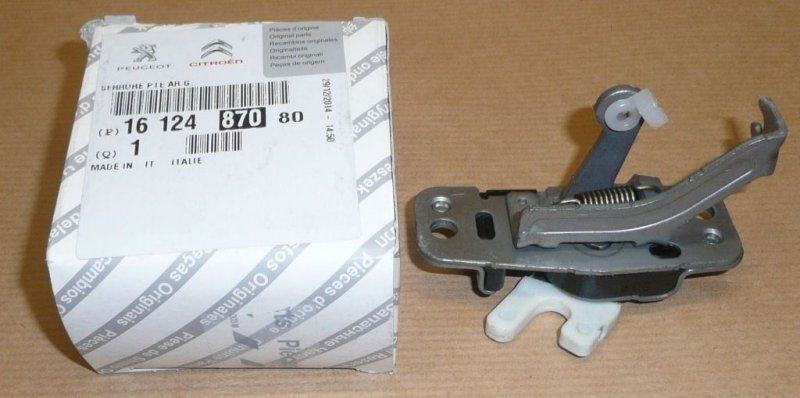 Verrou de porte coulissante Citroën Jumper, Peugeot Boxer porte coulissante du côté gauche du véhicule, serrure supérieure de porte, aménagement moyen 06|}  ,  1612487080