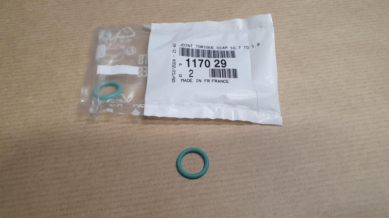 Joint de guide de jauge d'huile Peugeot Société Anonyme, 1170.29, 117029