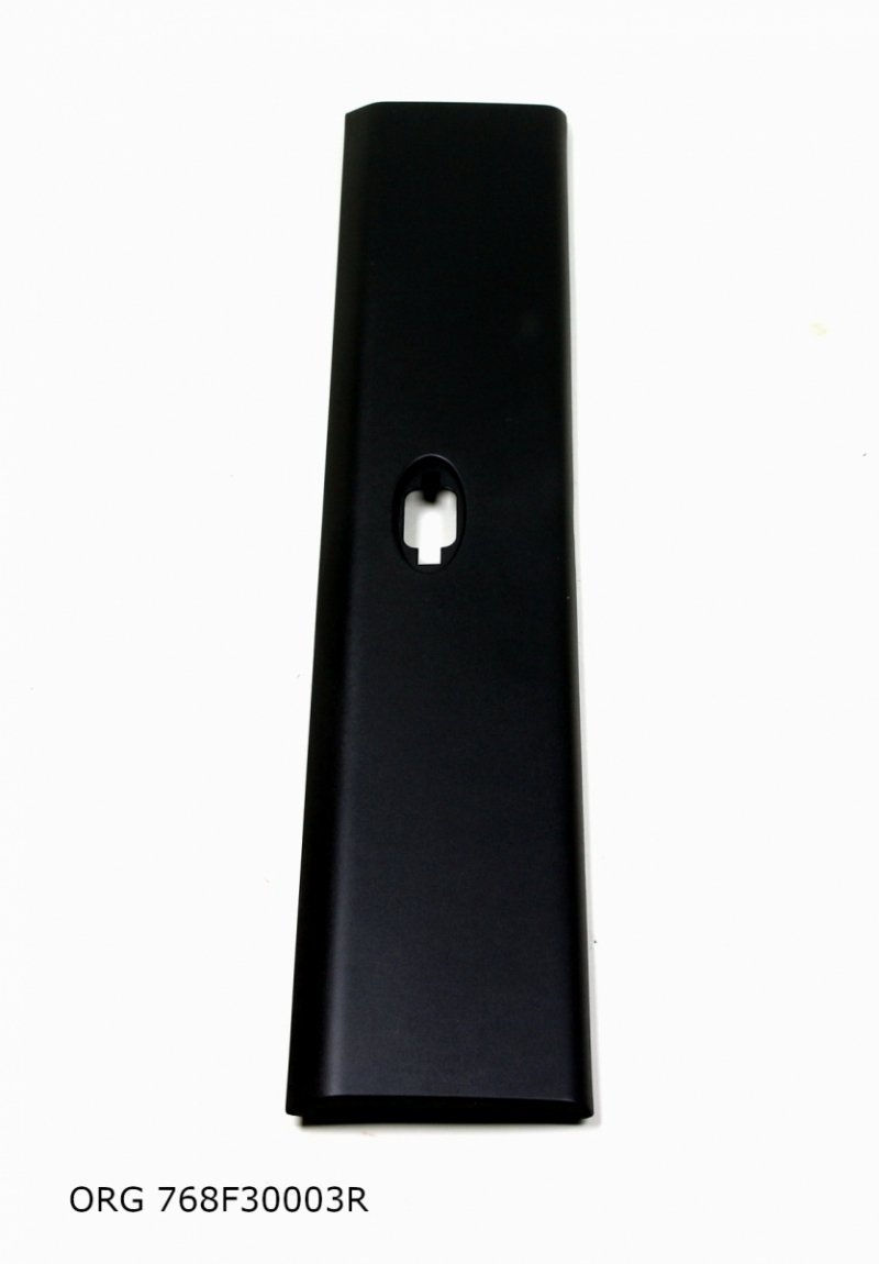 moulure original droite noire pour Renault Master III, 768F30003R, FT90896, 4419552, 93197648, 768F30003R