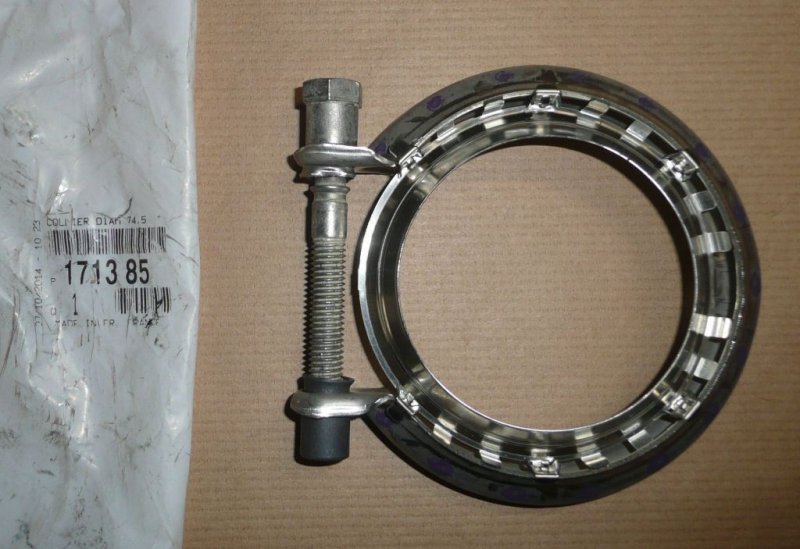 Collier de tuyau de catalyseur Citroën C5 (X7), Peugeot 407, 1713.85, 171385