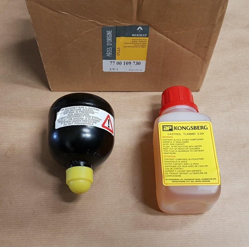 Original  Culasse de l'électropompe du vérin Renault ,  7700109730