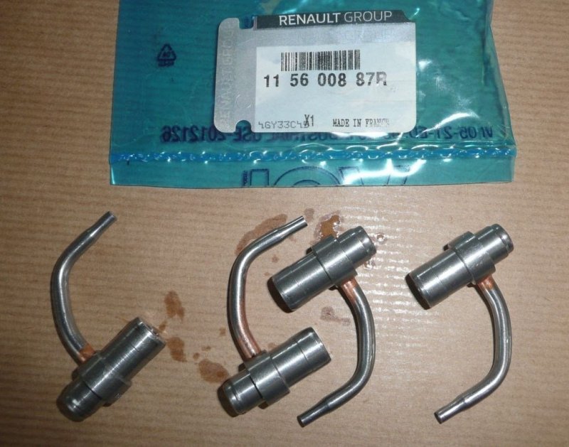 Original Renault Master Opel Movano 2.3 injecteur d'huile ensemble de buses, 115600887R, 115600887R