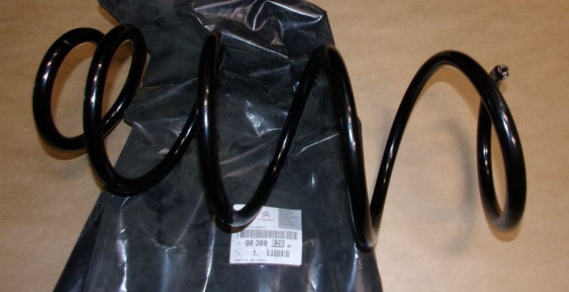 Ressort Peugeot 208 II avant, 9836962880, 9836962880, 