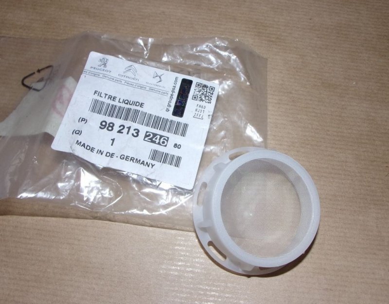 Joint de réservoir de liquide lave-glace Citroën C5 Aircross, 9821324680, 9821324680, 