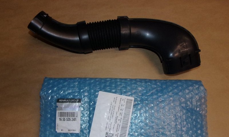 Conduit d'admission Dacia Duster, Lodgy 1.6 16V, 165553524R, 