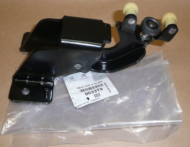 Chariot de porte d'origine pour porte coulissante droite milieu Citroën Peugeot Jumpy Expert III , 9033T9 , 9033.T9