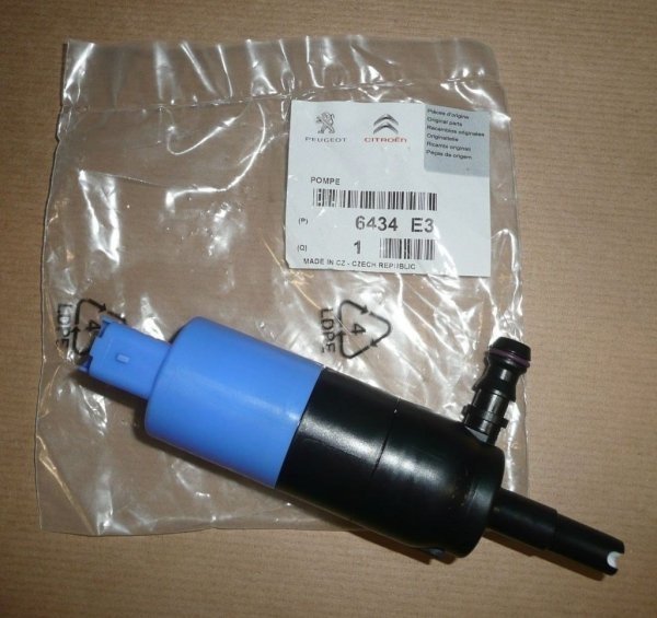 Pompe de lavage d'origine pour Citroën Jumpy IV Peugeot 3008 5008, 6434E3, 6434.E3