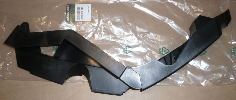 Original  Support de pare-chocs Renault Megane II droit (glissière/fixation) , 8200412349