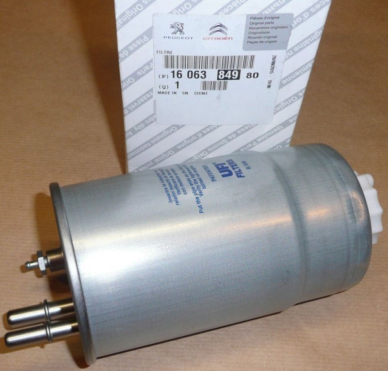 Filtre à carburant Citroën Jumper III, BOXER III 3.0 HDI Peugeot Bipper Citroën Nemo 1.6 HDI 2011|} ,  1606384980