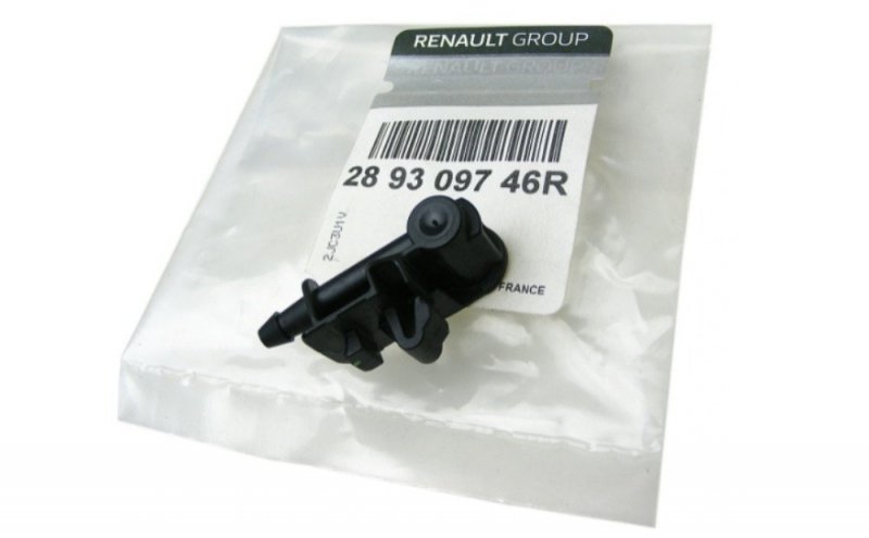 Buse de lave-glace avant d'origine pour Renault Trafic III Laguna III 289307646R, 2893100Q0B