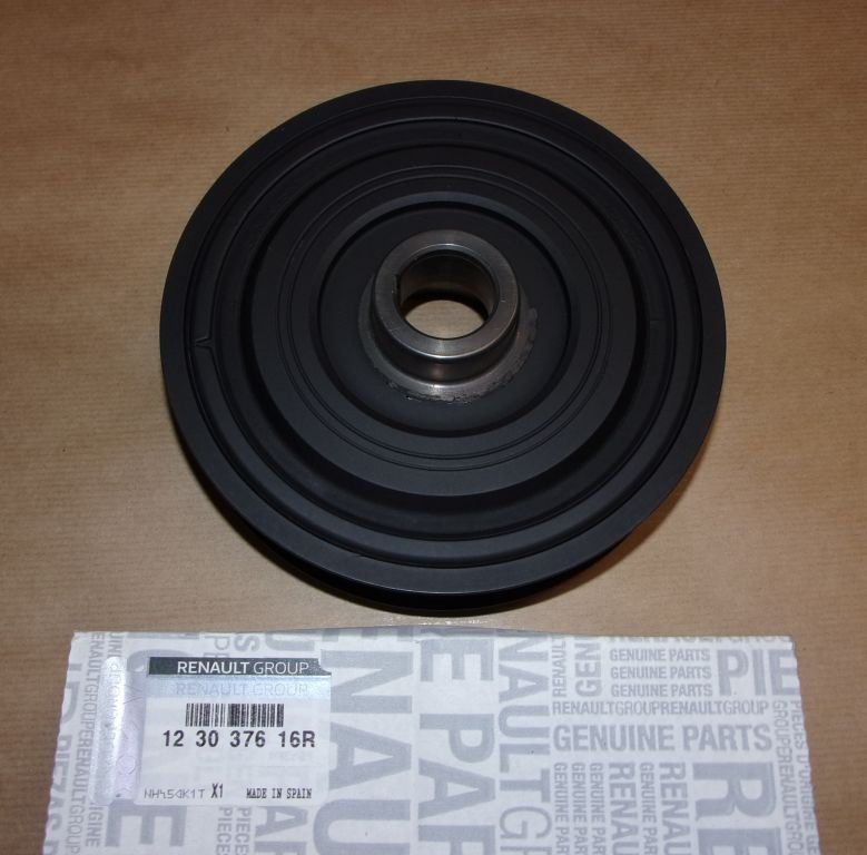 Poulie de vilebrequin Renault Megane IV 1.0TCE, 123037616R, 