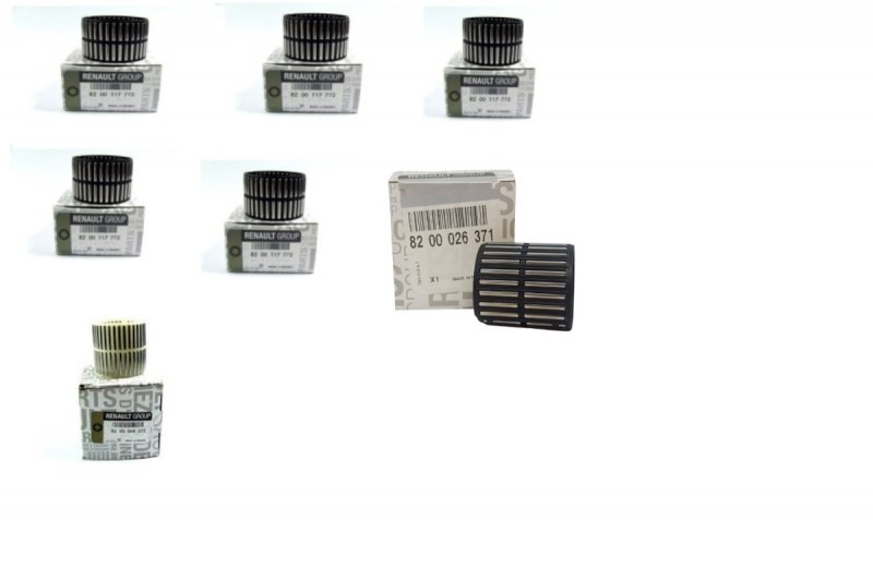 Kit de réparation SNR Roulements de boîte de vitesses x7 TRAFIC OPEL MOVANO RENAULT MASTER 2010- Boîte PK6 PF6