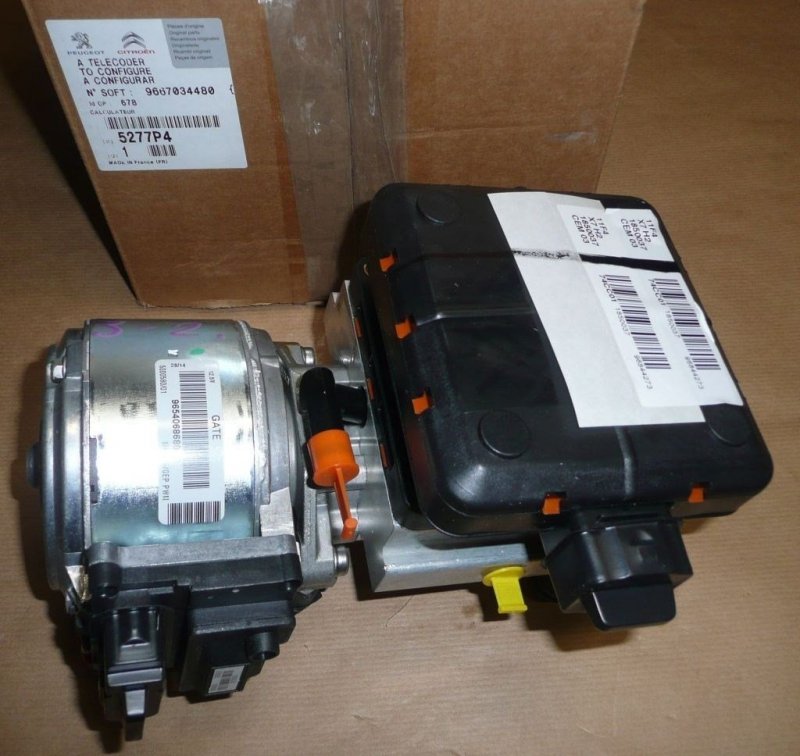 Original Pompe HYDRAULIQUE SUSPENSION pour Citroen C5 III (X7) , 5277P4 , 9654068680 , 5277.P4