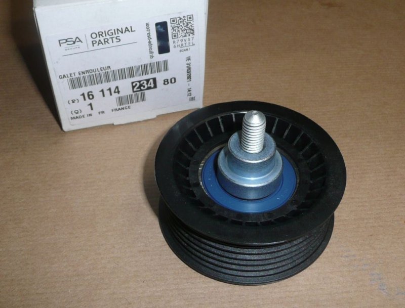 Poulie tendeur courroie trapézoïdale Citroën Jumper III 2.2HDI ,  1611423480