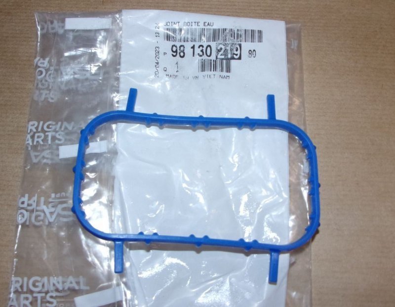 Joint de boîtier de thermostat 1.5 HDI, 9813021980, 9813021980, 