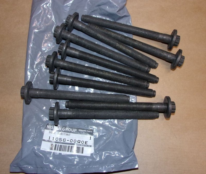 Boulon de culasse Renault Trafic III 1.6DCI complet., 1105600Q0E, 