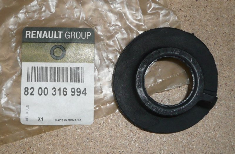 Original  Fixation du ressort d'amortisseur Renault Twingo III arrière Dacia Duster, Logan I, II, Sandero I, II , 8200316994